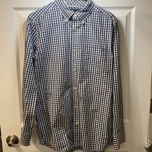 (🙈2 For $20)  Banana Republic Non-Iron Tailored Slim Fit mens Large Button Down
